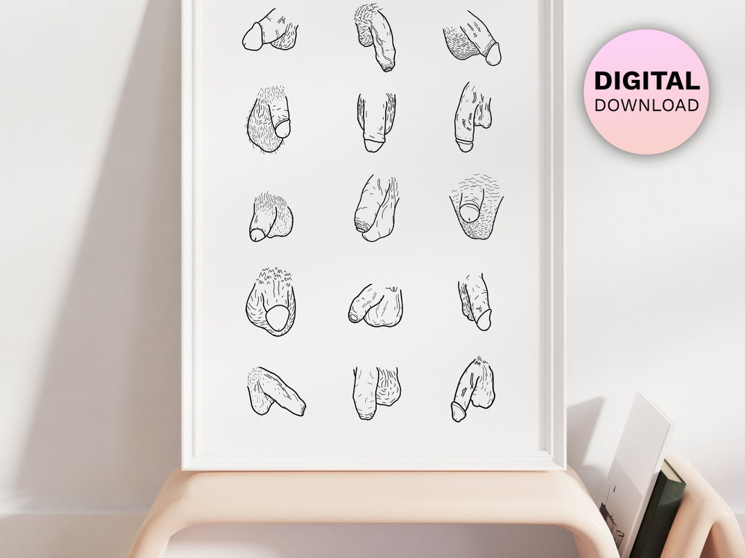 PENIS DIVERSITY Printable Poster Body Positive Print Gay - Etsy
