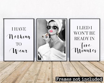 Fashion prints- Teenage girls prints - Girls prints - Bedroom prints- Girls room prints