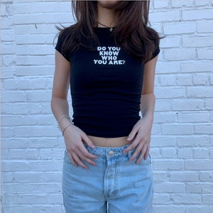 HARRY STYLES Do You Know Who You Are Crop Top Tee - Etsy