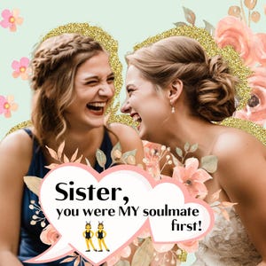 Sister in the Role of Maid of Honor Speech Template | Deliver the Perfect Wedding Toast | Sister-of-the-Bride (or Groom) Speech Template