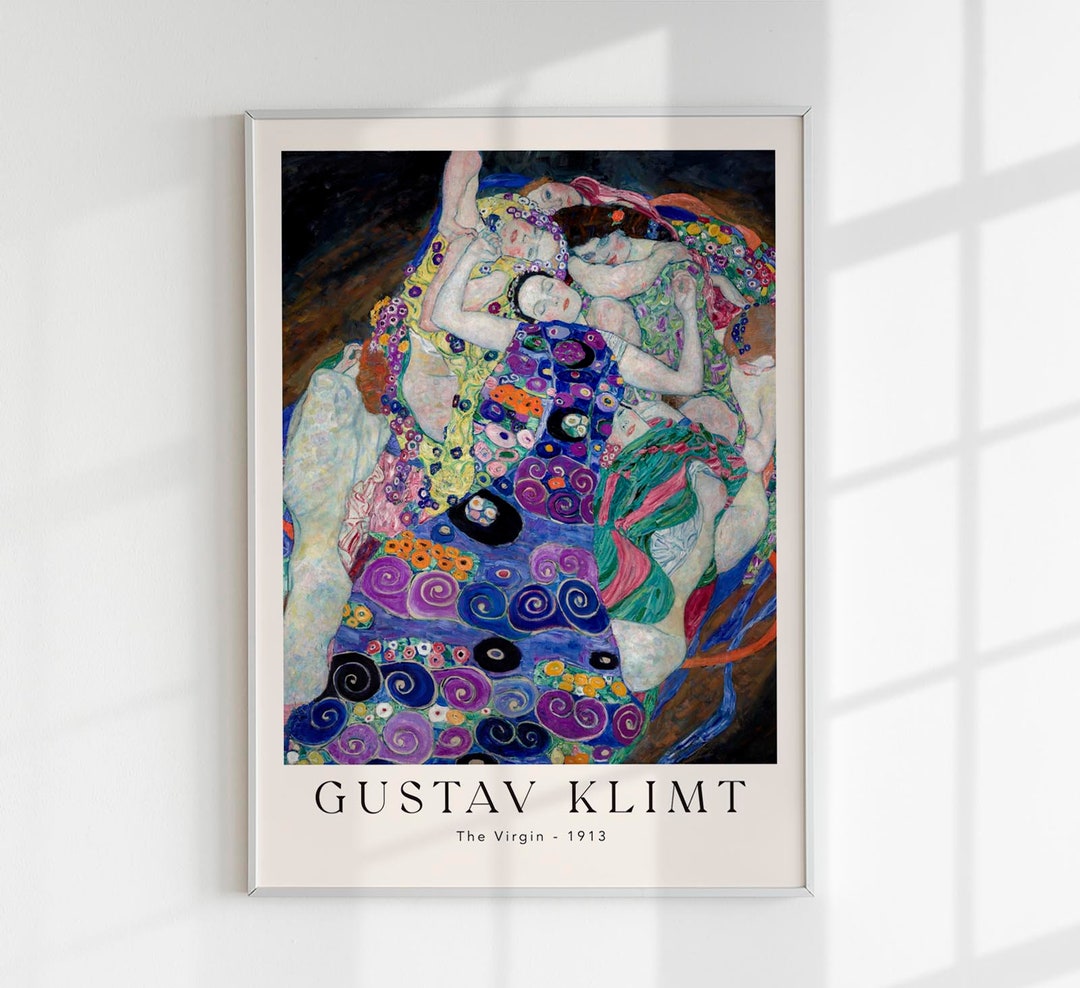 グスタフ・クリムト作「聖母」展ポスター アートプリント - Etsy 日本