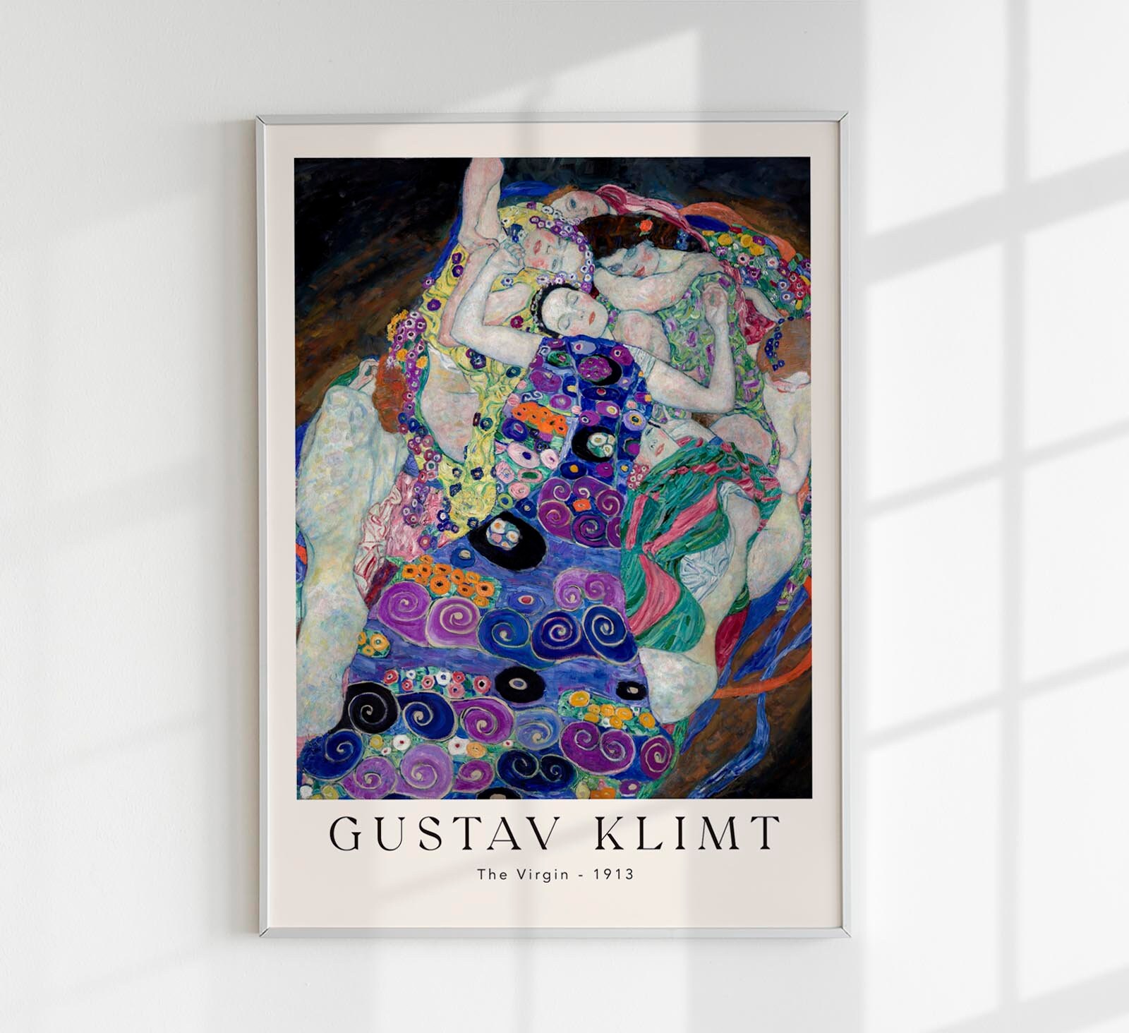 グスタフ・クリムト作「聖母」展ポスター アートプリント - Etsy 日本