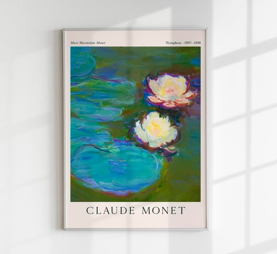 Nymphea by Claude Monet Exhibition Poster Art Print - Etsy