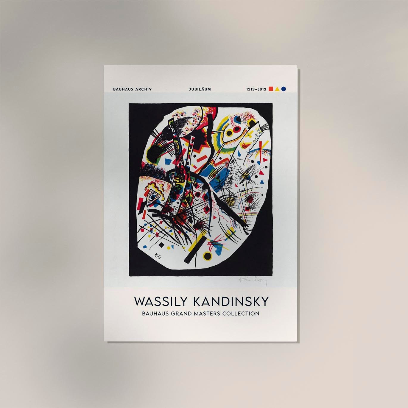 Kandinsky Art Poster: Kleine Welten III, Abstract Expressionism - Etsy
