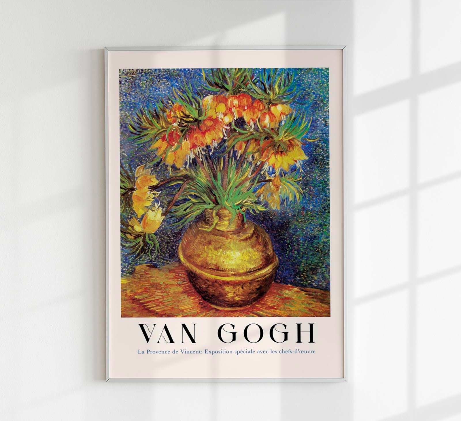 Imperial Fritillaries in a Copper Vase by Van Gogh Exhibition