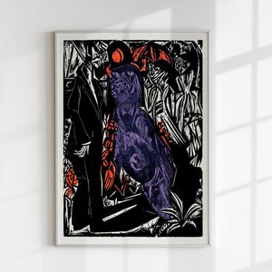 The Sale of His Shadow by Ernst Kirchner Art Print