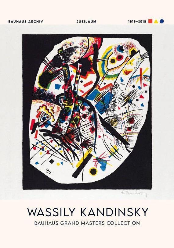 Kandinsky Art Poster: Kleine Welten III, Abstract Expressionism - Etsy