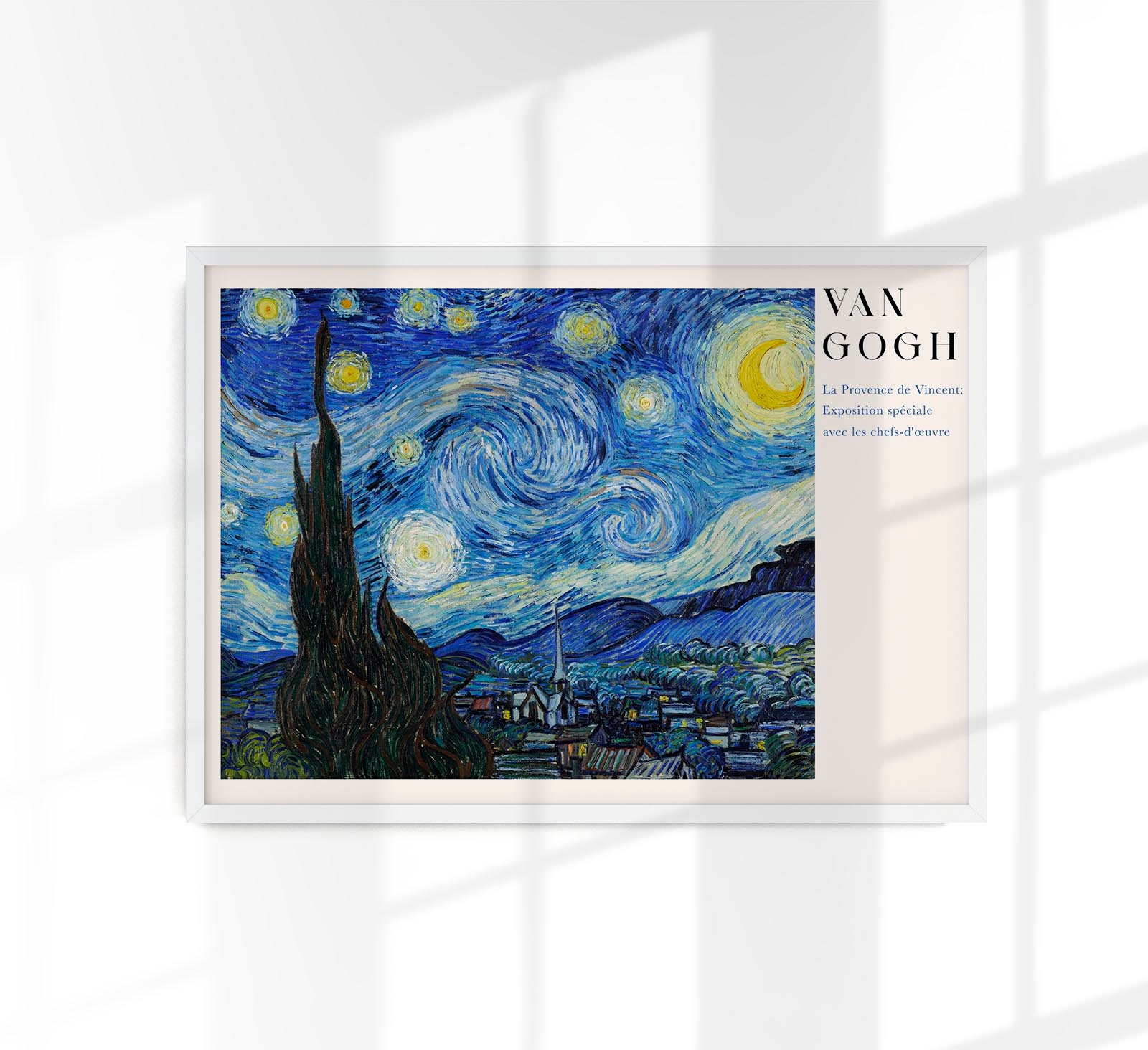 ゴッホ星月夜展ポスタープリント - Etsy 日本