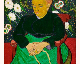 Berceuse exhibition/ゴッホ/ポスター The Berceuse Art Poster by Van Gogh Exhibition Poster Art