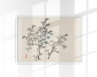 Bamboo Japanese Print