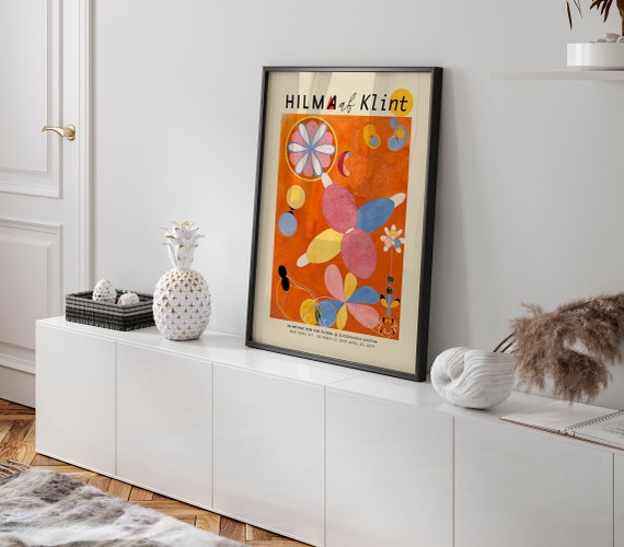 アートポスター ヒルマ・アフ・クリント エキシビジョンポスター ヒルマ・アフ・クリント展ポスター: 抽象アートプリント - Etsy 日本