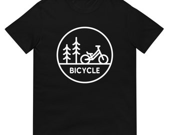 Cycling Logo Short-Sleeve Unisex T-Shirt for Cyclists