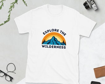 Explore the Wilderness Adventure Short-Sleeve Unisex T-Shirt
