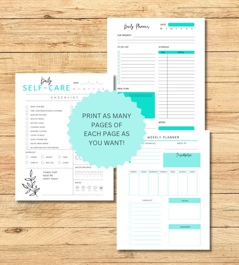 Positivity Daily & Weekly Planner - Etsy
