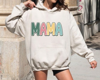 Mama Sweatshirt, Mama Mothers Day Hoodie, Favorite Mom Sweater, Best Mom Sweatshirt, FD-1251