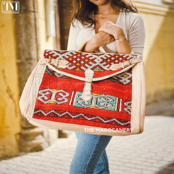 Boho weekender bag sale