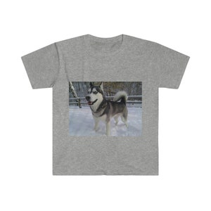The REAL authentic Duke, Siberian Husky Unisex Softstyle T-Shirt