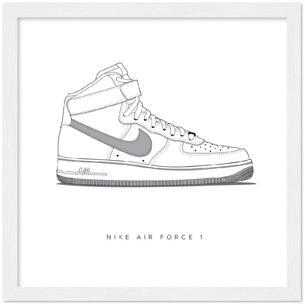 Nike Air Force One High - Etsy