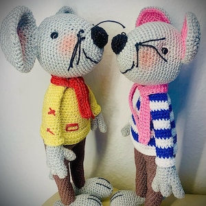 Mouse toy, crochet mouse, Handmade amigurumi