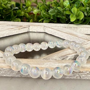 Angel Aura Quartz Energy Bracelet