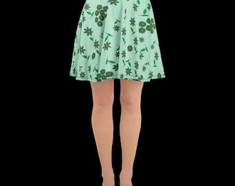 Smuk Skater Skirt, det bløde stof og deet vide snit gør den til favorit