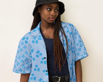 Chemise boutonnée unisexe, Mød esensen af sommerkomfort.