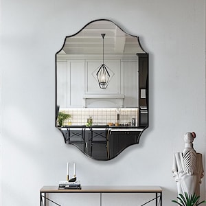Quatrefoil Mirror, Vanity Mirror, Aesthetic Wall Mirror, Art Deco Mirror - A Chic and Elegant Addition to Any Classic, Glamour Home Decor