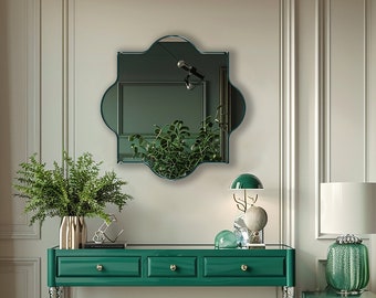 Milano Memento Mirror: Inspired by Galleria's Grace, Italian Wall Mirror, Lux Milanese Style Wall Mirror, Sophisticated Home Decor Statement