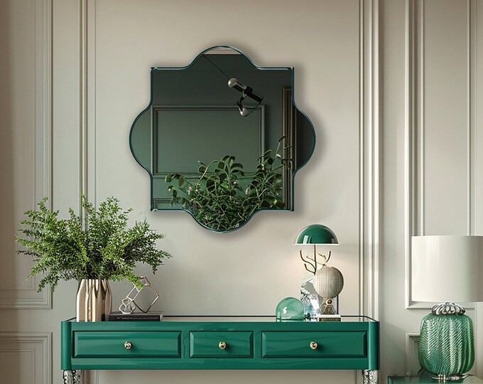 Milano Memento Mirror: Inspired by Galleria's Grace, Italian Wall Mirror, Lux Milanese Style Wall Mirror, Sophisticated Home Decor Statement