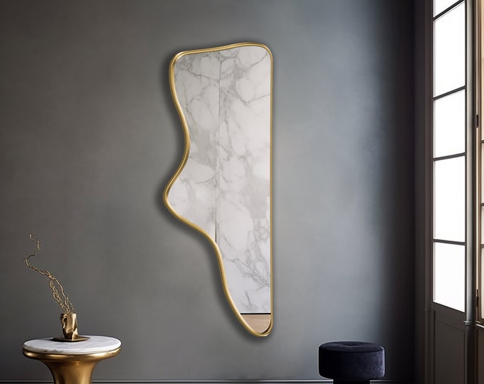 Maverick Mirror, Irregular Mirror, Asymmetrical Wall Mirror for the Free Spirit Decor, Organic Mirror, Bold Statement Mirror for Wall Decor