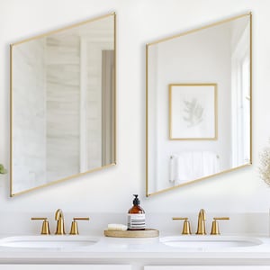 Axis Mirror by Asmiro | Modern Geometric Wall Mirror | Sharp Designed | Contemporary Wall Decor | Ideal for Entryway, Living Room, or Office