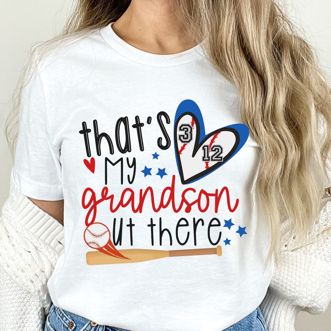 Personalized Grandma Baseball Shirt Nana T Ball Shirt Cute Etsy