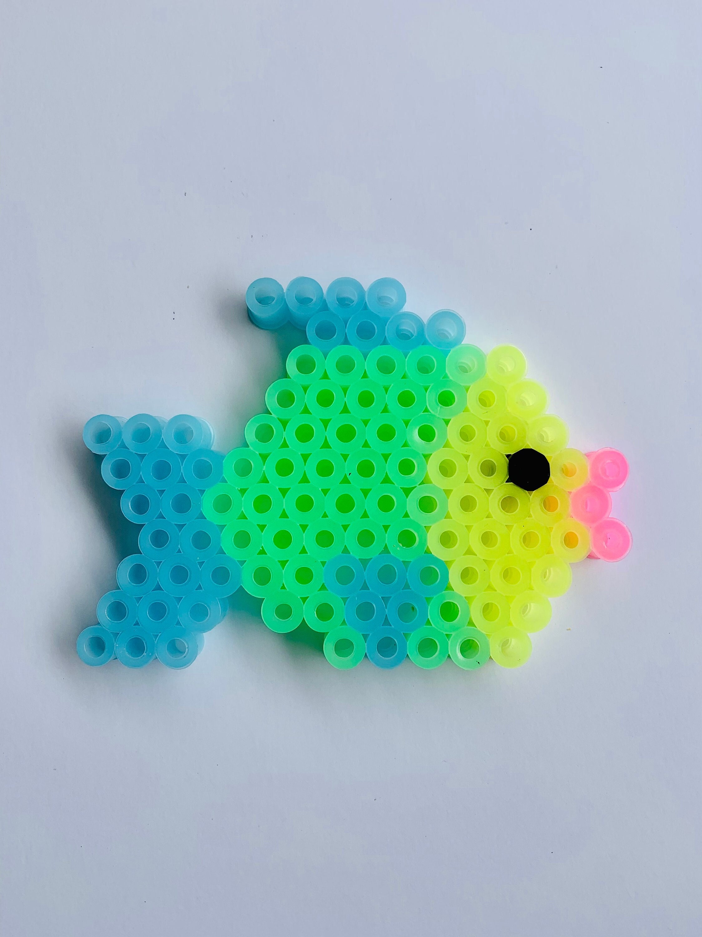 Custom Perler Bead Bundle Sorted Glow in the Dark Set 2000 Beads 