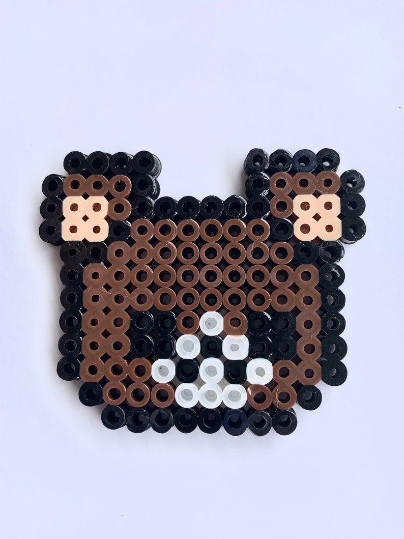 Perler Bead Teddy Bear Etsy