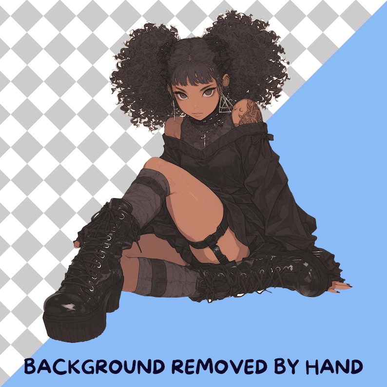 Paquete De Im genes Predise adas De Chicas Negras De Anime Chicas paquete-de-im-genes-predise-adas-de-chicas-negras-de-anime-chicas