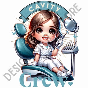 Dentist Design, Png File, Shirt Design, Digital Download, Dentist Png, Dentist Gift, Art, Digital Download