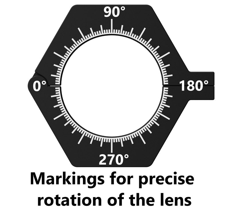 Sistema de abrazadera de lente TK para lente Samyang/Rokinon/Walimex 135 mm f2, ZWO EAF Asiair imagen 4