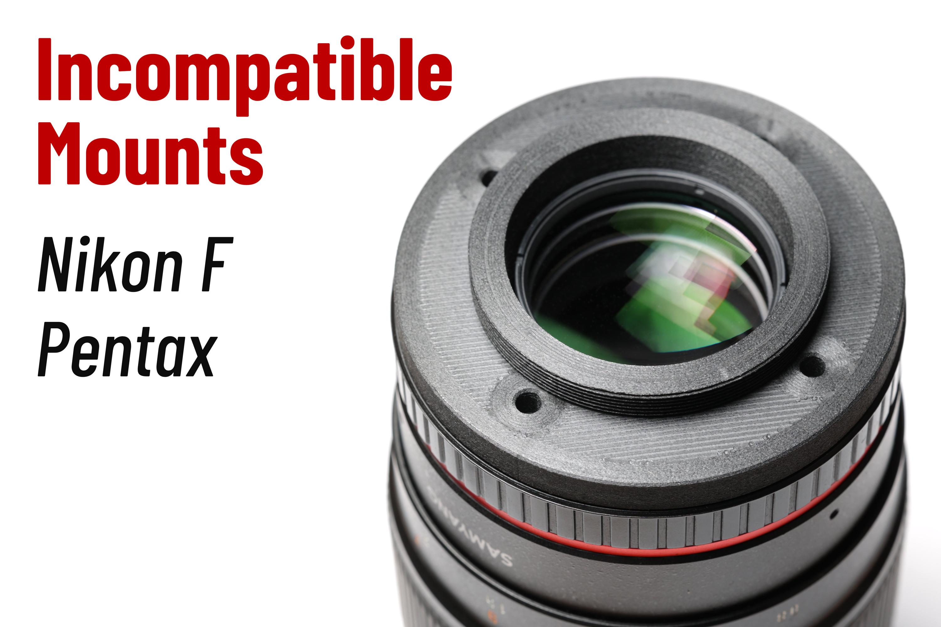 Universal Samyang/rokinon/walimex to M48 Adapter - Samyang 135mm