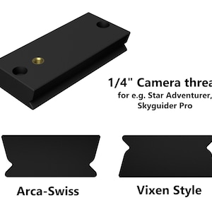 Sistema de abrazadera de lente TK para lente Samyang/Rokinon/Walimex 135 mm f2, ZWO EAF Asiair imagen 6