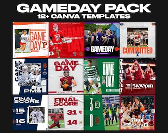 13+ Gameday/Matchday Sports Templates - Canva Social Media Designs
