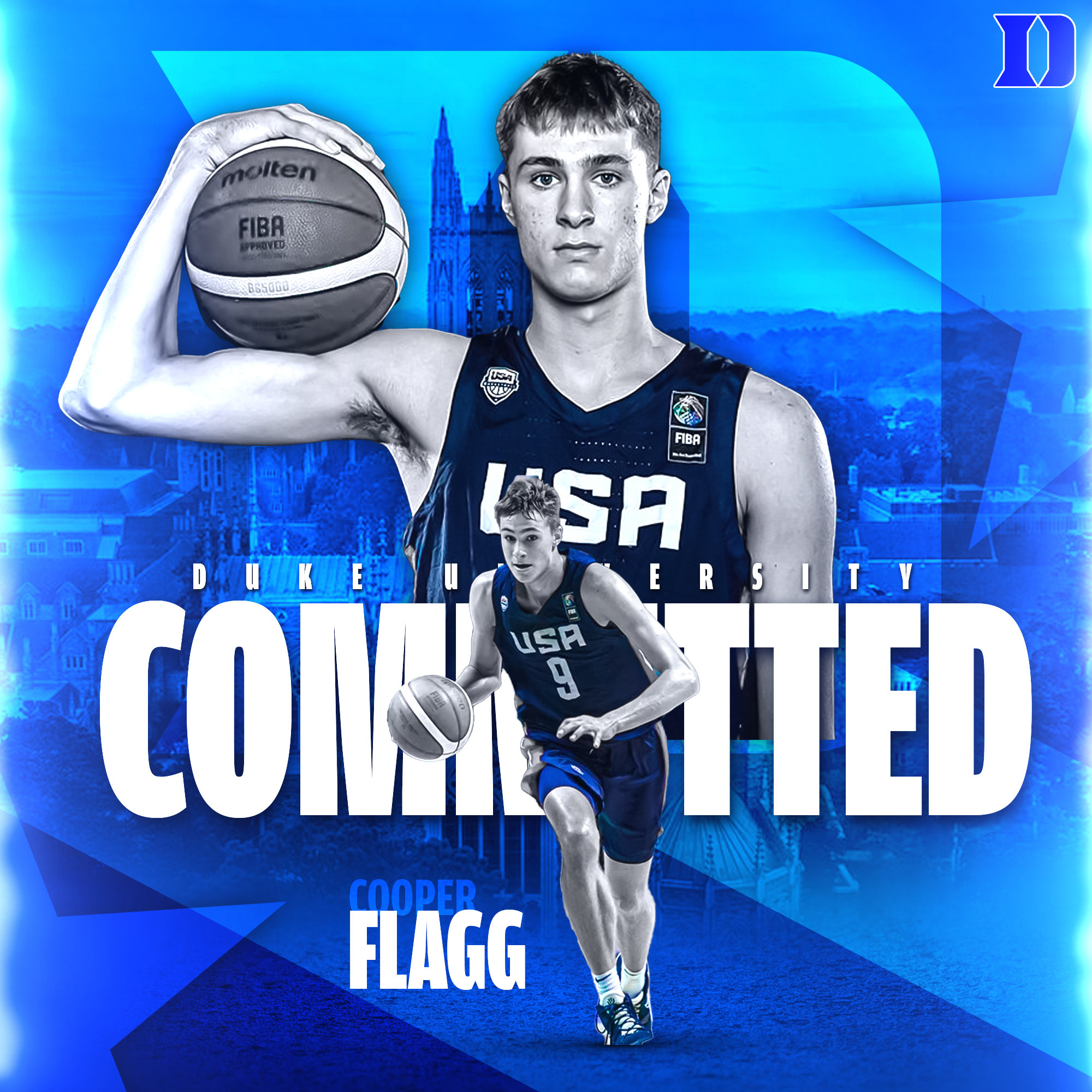 Committed Template Graphic Sports College Edit Basketball, Soccer, Lacrosse