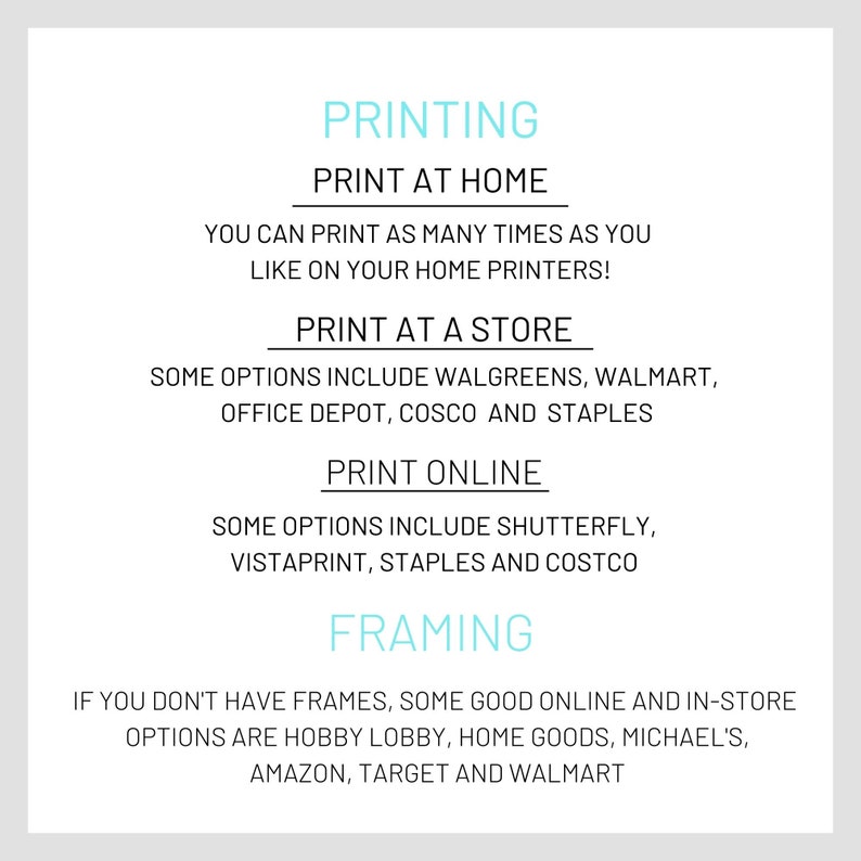 Kitchen Conversion Chart, Printable Wall Art, Kitchen Measurements