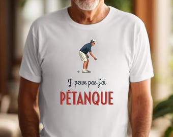 Present till morfar. Boule-t-shirt. Boule-present. Fars dag-present. "Jag kan inte, jag har boule"-t-shirt. Morfar-t-shirt. Vintage-t-shirt