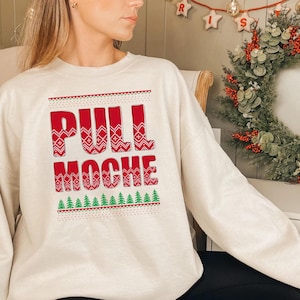 Pull Noel Homme mprmé Pulls De Noël Femme Unsexe Sweat Shrt Noel