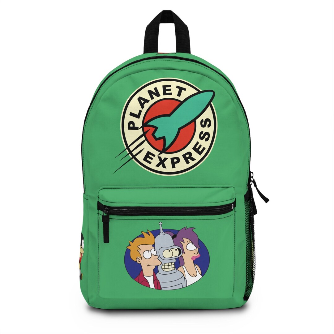 Futurama Backpack, Express Backpack, Futurama Gift, School