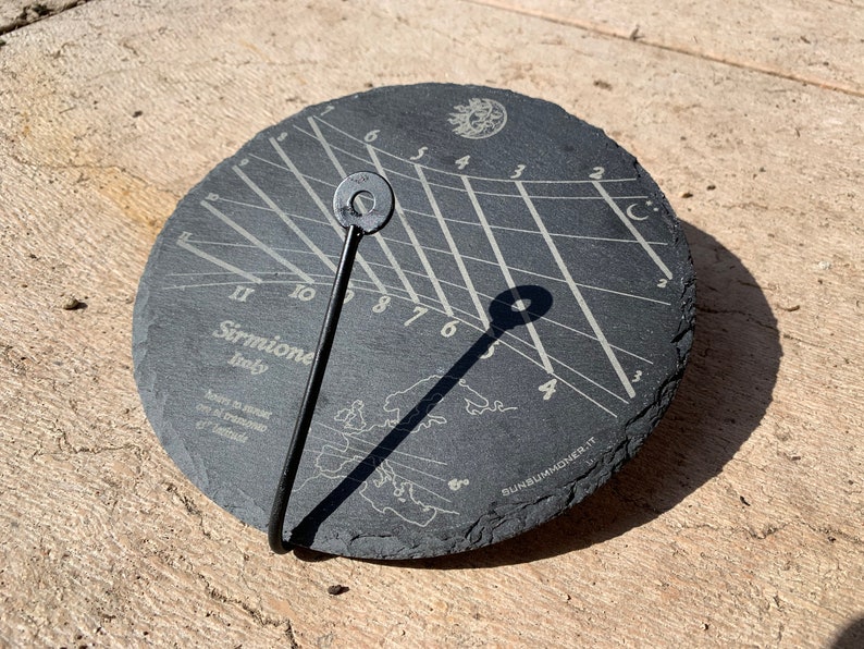 Personalized Rectangular Solar Clock Etsy