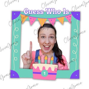 Miss Rachel Birthday PNG: First Birthday Design (Digital Download)