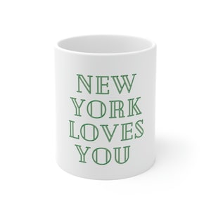 New York Loves you Ceramic Mug