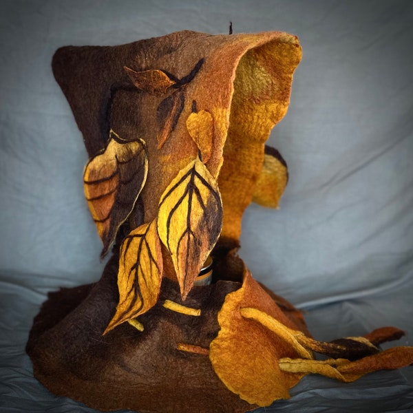 Autumn Leaf Hood, Autumn Elf Cosplay, Fairy Hood