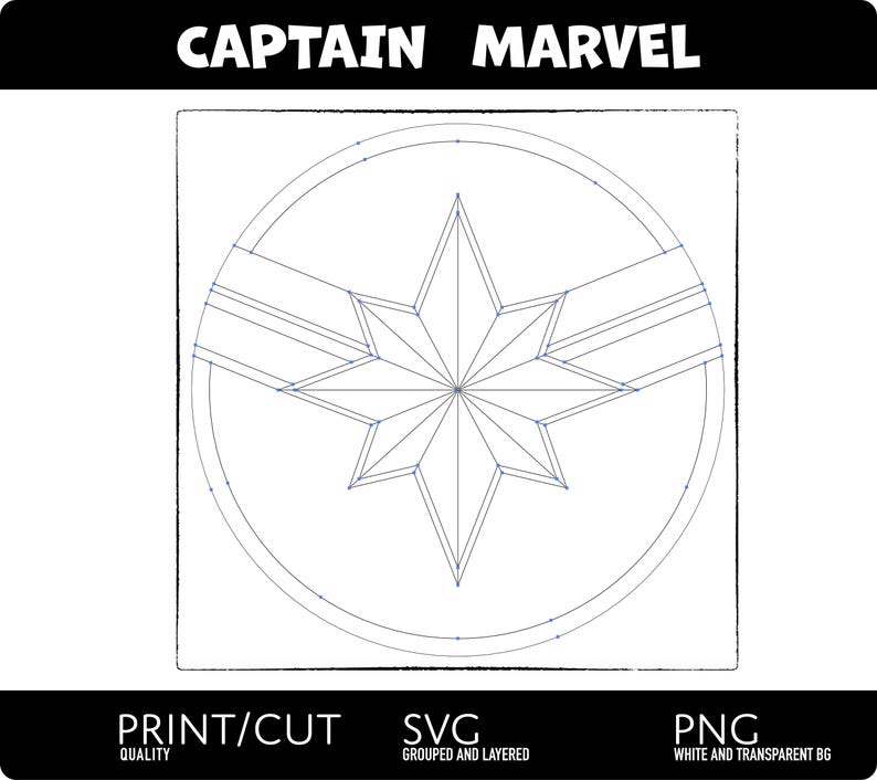 SVG -  LOSSLESS COMPRESSION - the file can be used in any print/cut/engraving size etc. without loss of quality.